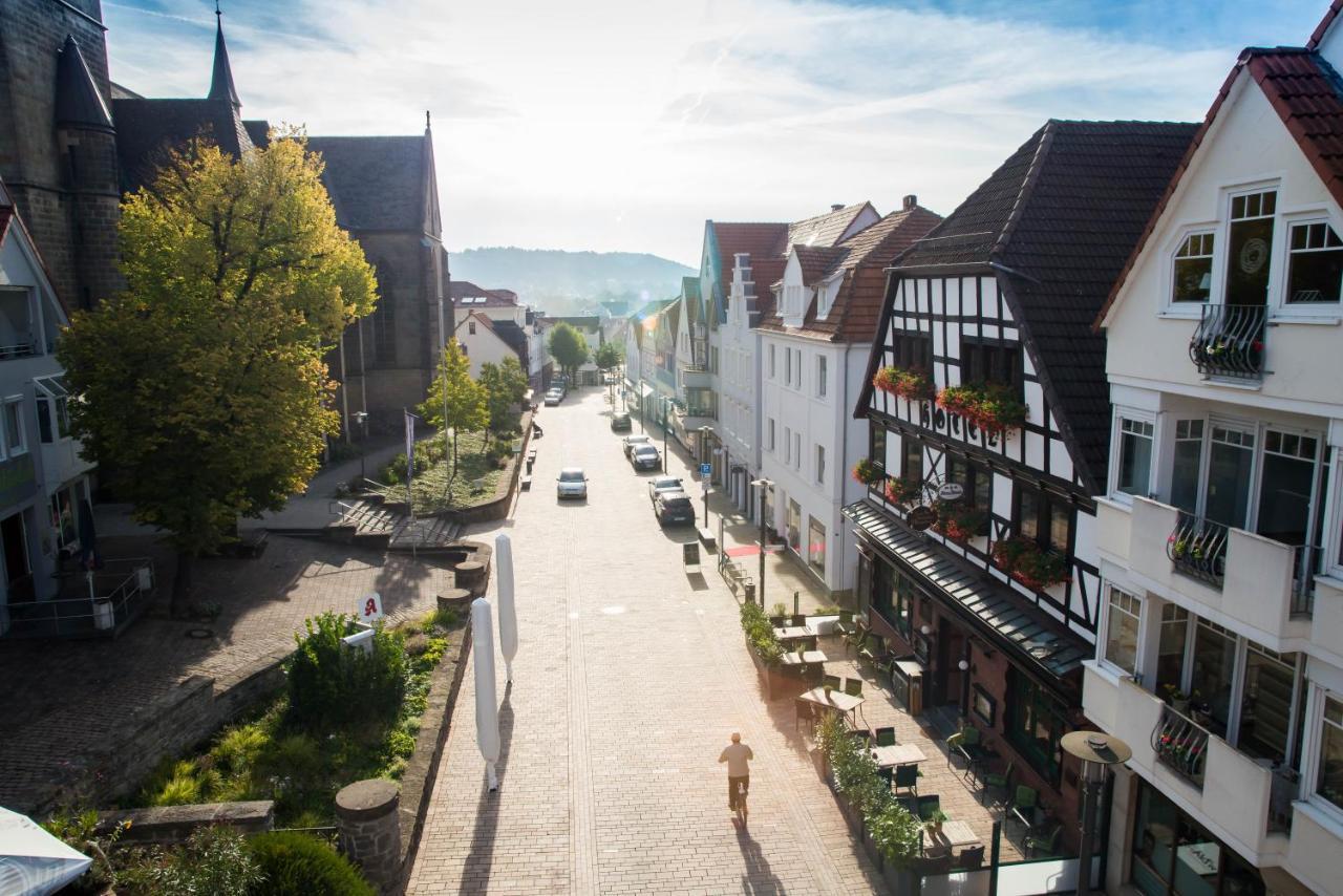 Hotel Zum Braunen Hirschen バート・ドリーブルク エクステリア 写真